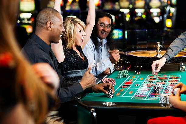 Mobile live-dealer table interface with account security menu